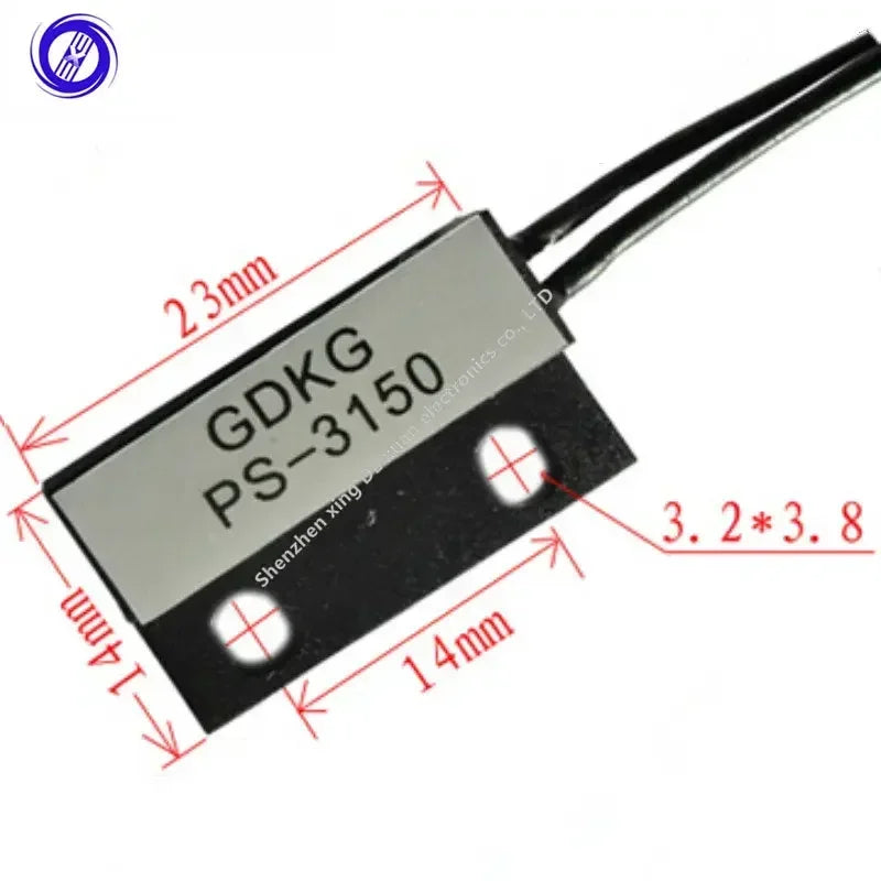 50pcs PS-3150 Normally Open NO Proximity Magnetic Sensor Reed Switch Door Window Contacts 30cm Wire Inductance Distance 1-40mm