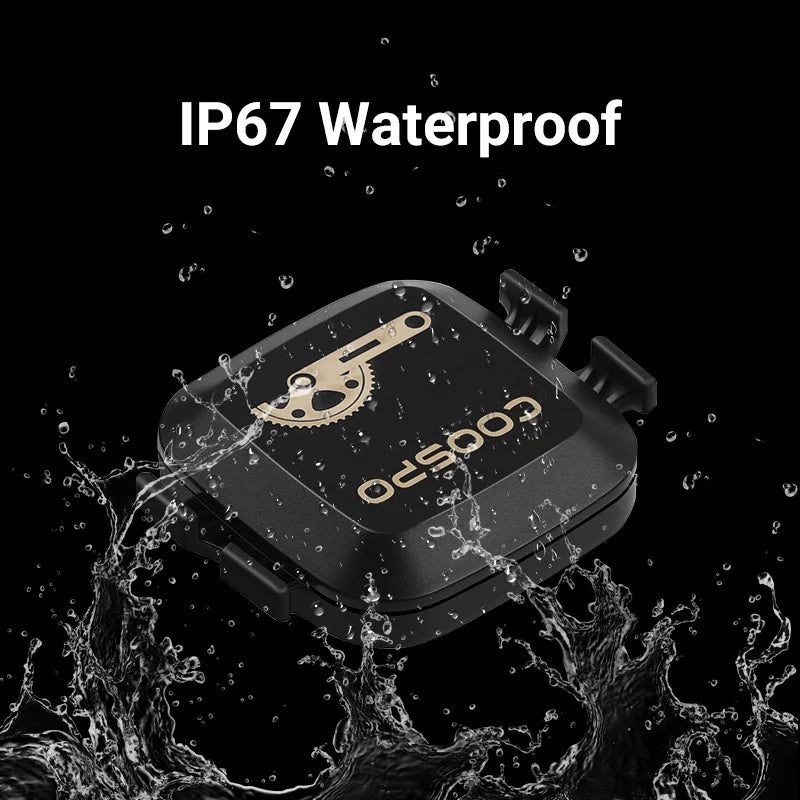 COOSPO BK467 Cadence / Speed Sensor Dual Mode Rpm Monitor Bluetooth 4.0 ANT+ Road Bike For Wahoo Garmin Computer