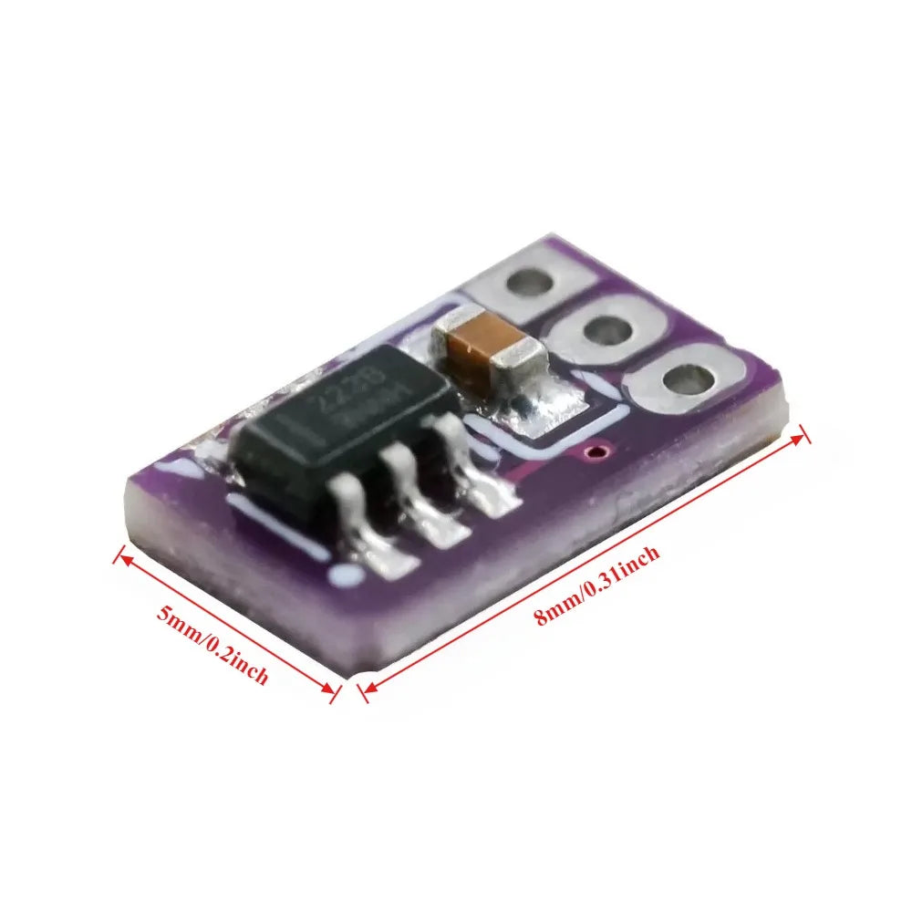 TTP223 Touch Sensor 5Pcs Mini Capacitive Touch Switch Module Small Board Low Power For Action Figure Model Light DIY