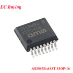 10Pcs/1pc AS5600 AS5047P AS5048A AS5040 AS5045 AS5045B AS5145B AS5047D MT9101ET Magnetic Rotary Position Sensor Encoder IC Chip