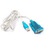 1PCS USB to Serial Port 9-Pin Data Cable HL-340 Chip to RS232 Converter Male Female USB2.0 to DB9 Interface Conversion Cable
