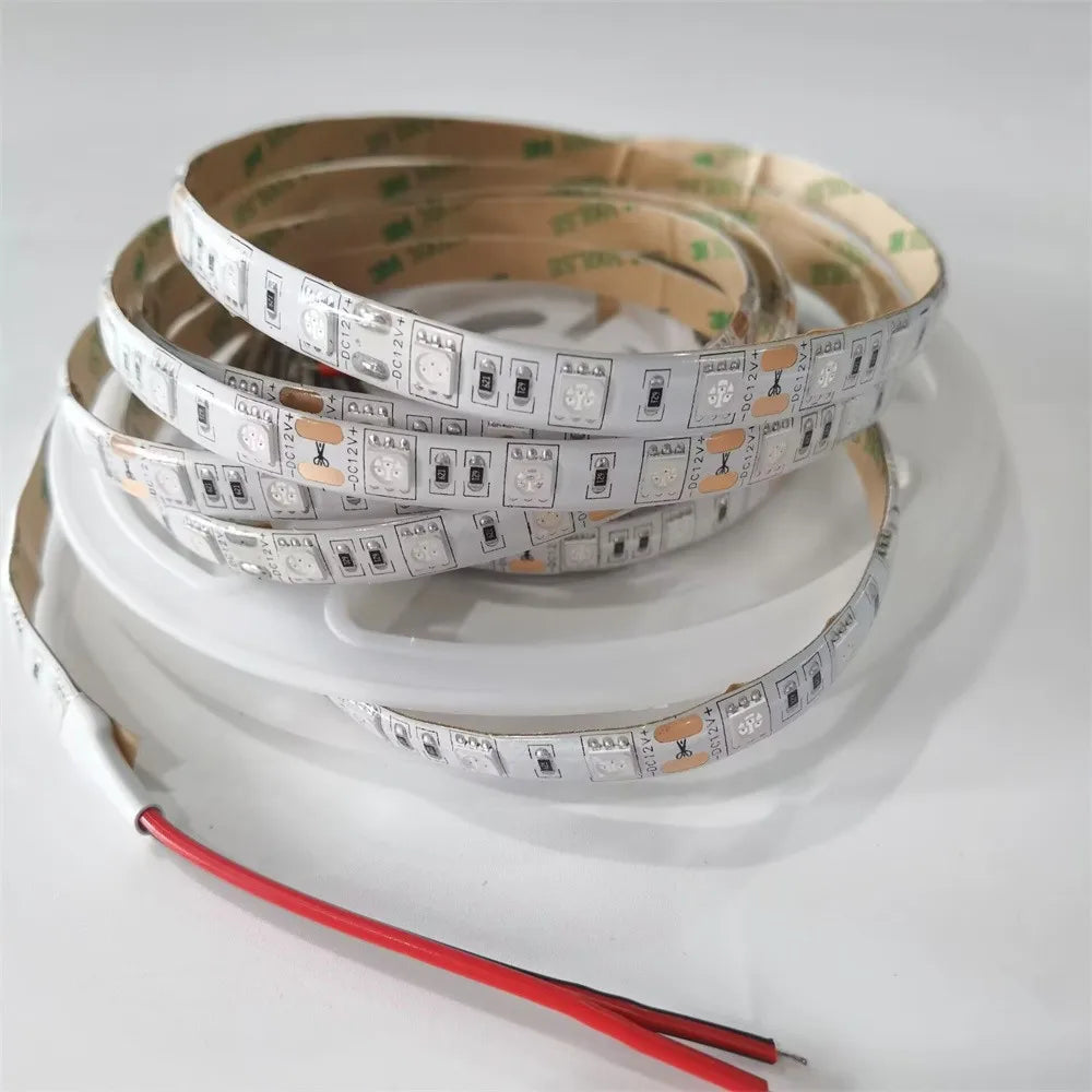 InfraRed 850nm 940nm 60leds/m IR LED Flexible Ribbon Tape Strips Light SMD 5050 2M 5M Emitting Diode DC12V for Security Cameras