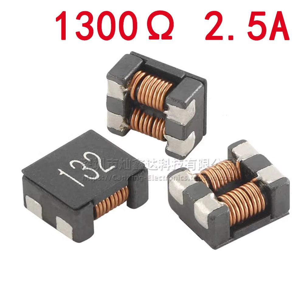 5Pcs SMD Common Mode Filter  300 500 700 1000 3000 ohm 4A 5A 15A High Current Common Mode Choke Coil Chip Inductor ACM7060 7x6mm