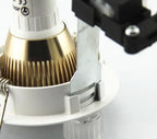 6pcs Gu10 Ceramic LED Spotlight Socket GU10 Halogen Bulb Base Lampholder 18cm Nylon Wire PV Wiring Terminal Junction Box