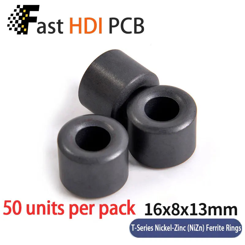 Anti-Interference Ferrite Toroid Core Ni-Zn - High Frequency Common Mode Inductor Ring for Electronic Equipment