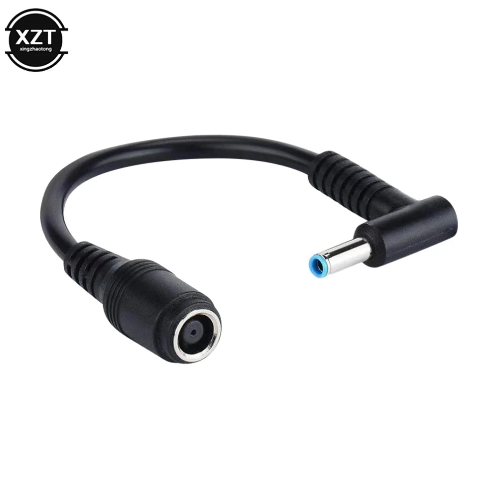 7.4mmx5.0mm Female To 4.5mmx3.0mm Male Charger Adapter Power Connector Converter Cable DC Jack For HP Envy Pavilion G1 G2 G3