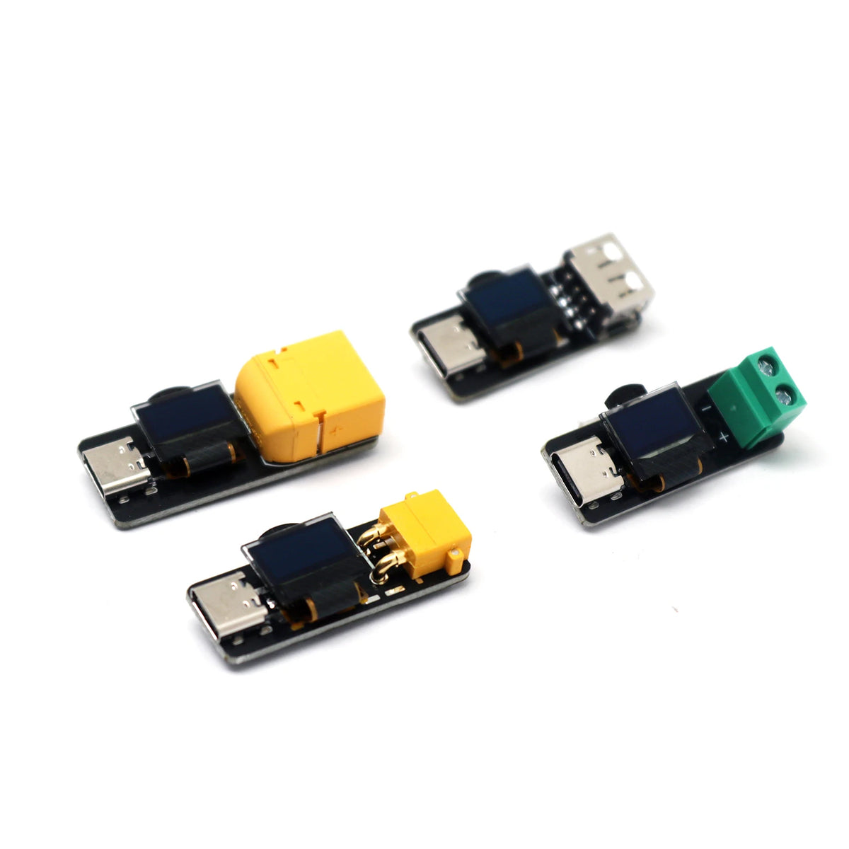 140W PD3.1 Deceiver Fast Charging LCD Display 28V 20V 15V 12V 9V 5V Adjustable Voltage Trigger PD Decoy to DC XT30 XT60 USB 2PIN