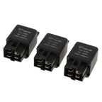 3PCS ZT607 DC12V 30A 4Pin Heavy Duty SPST Relay High Switching Capability