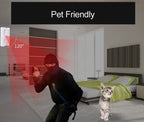1Pcs Outdoor Pet Friendly Infrared Sensor And Microwave Detector Home Security Burglar Alarm Passive Detector Wire Waterproof