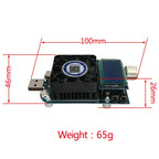 1PCS KZ35 Constant Current Electronic Load USB Type C QC2.0/3.0 AFC FCP Triggers Battery Testser Discharge Capacity Meter
