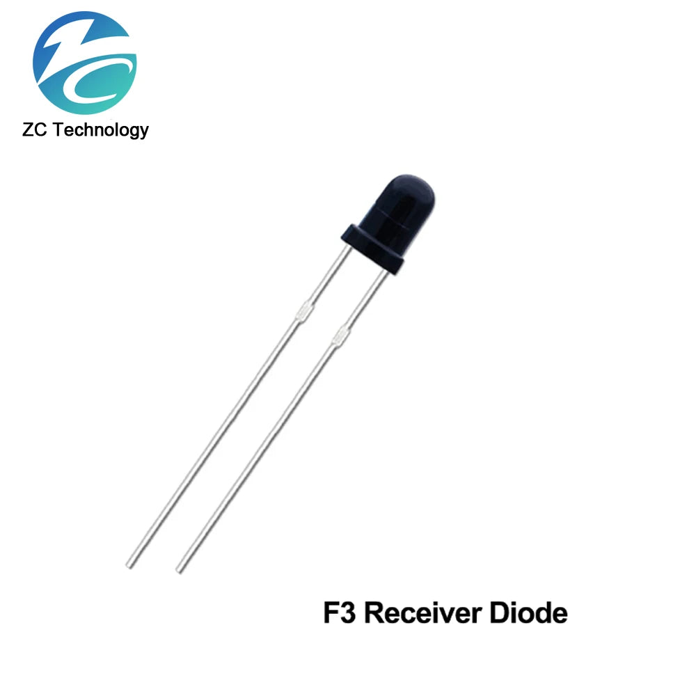 10Pairs F3 3mm F5 5mm 940nm LEDs Infrared Emitter and IR Transmitter Receiver Diode Diodes 301A Infrared to tube For Arduino