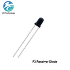 10Pairs F3 3mm F5 5mm 940nm LEDs Infrared Emitter and IR Transmitter Receiver Diode Diodes 301A Infrared to tube For Arduino