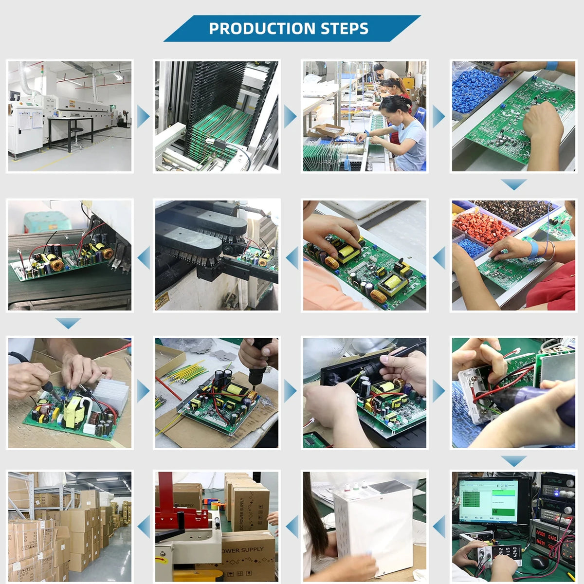 NICE-Power Dual Lab Power Supply 30V 10A Adjustable 3 Channel 60V 120V 240V Digital Bench Power Source Multiple Series Parallel