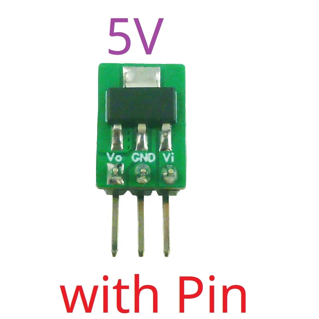 AMS1117 7805 Compatible LDO Module with Ultra-Low Standby Current and Precise Voltage Regulation for Electronics Projects