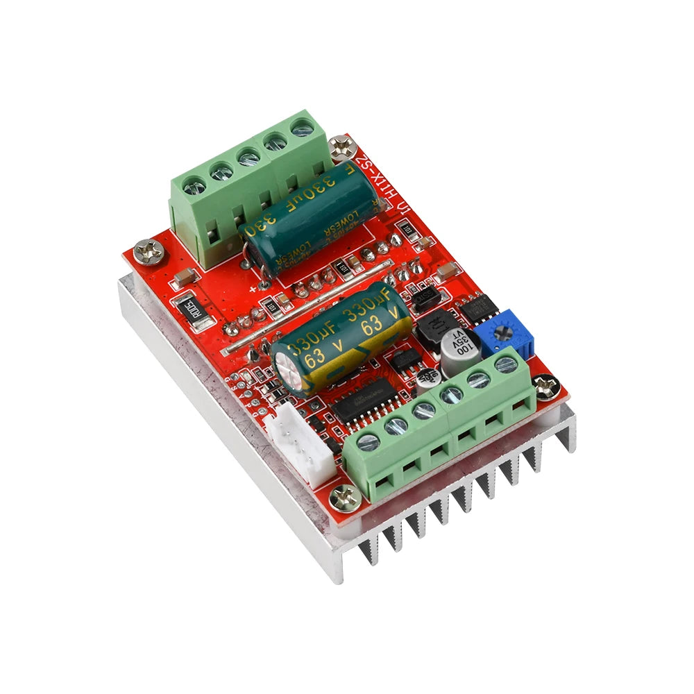ZS-X11H DC 6-60V 400W Three Phase DC Brushless Motor Controller BLDC PWM Hall Motor Control Driver Board 12V 24V 48V