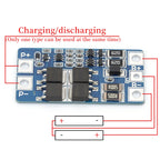 1-10Pcs 2S 10A 7.4V Li-Battery BMS Protection Board to 8.4V with Balanced Function / Overcharge Protection for 18650 Batteries