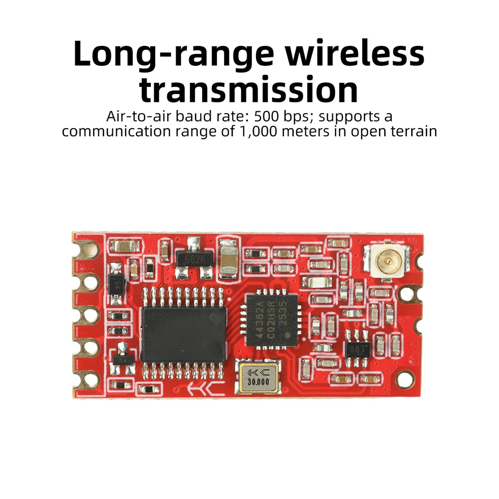 HC-12 Wireless Serial Communication Module 1000M Long Range SI4438 RF Transceiver for Industrial Automation Remote Control