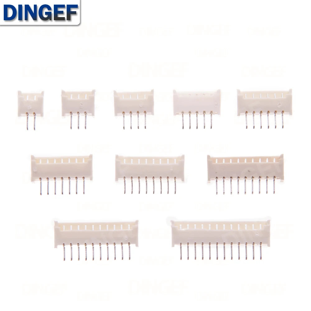 100PCS JST XH2.54 ZH1.5 PH2.0 1.25 MM Terminals Plastic Shell Male Plug Female Socket Wire Connector 2.54 2P 3P 4P 5P 6P 7P