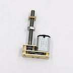 Micro N20 Full Metal Gearbox Gear Motor DC 3V-6V 15rpm-300RPM With 35mm M4 Thread Flip Output Shaft 35mm linear actuator.