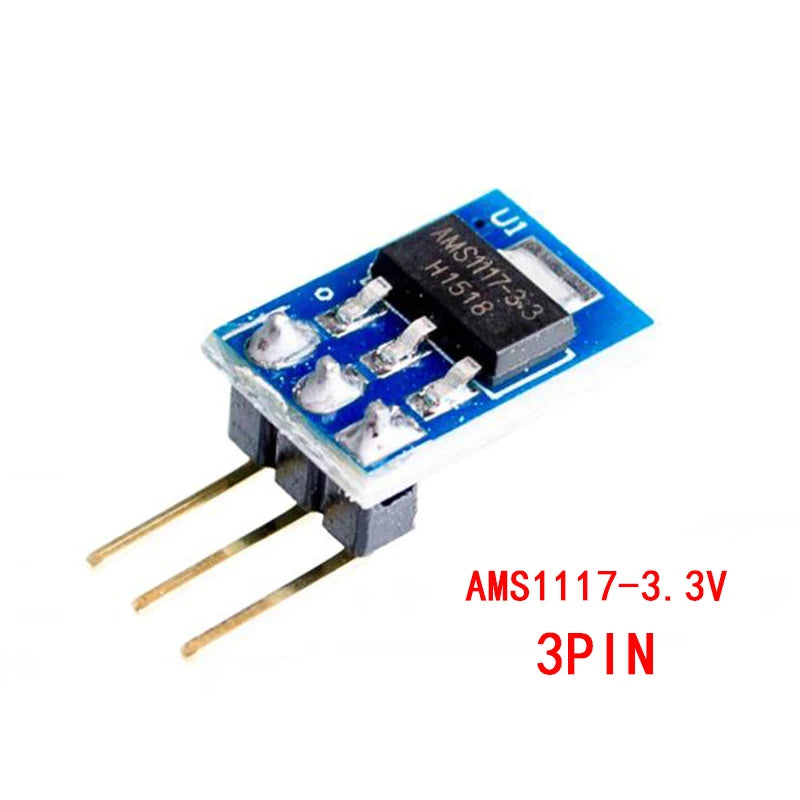 5pcs/lot AMS1117 1.2V 1.5V 1.8V 2.5V 3.3V 5V power supply module AMS1117-5.0V power module AMS1117-3.3V