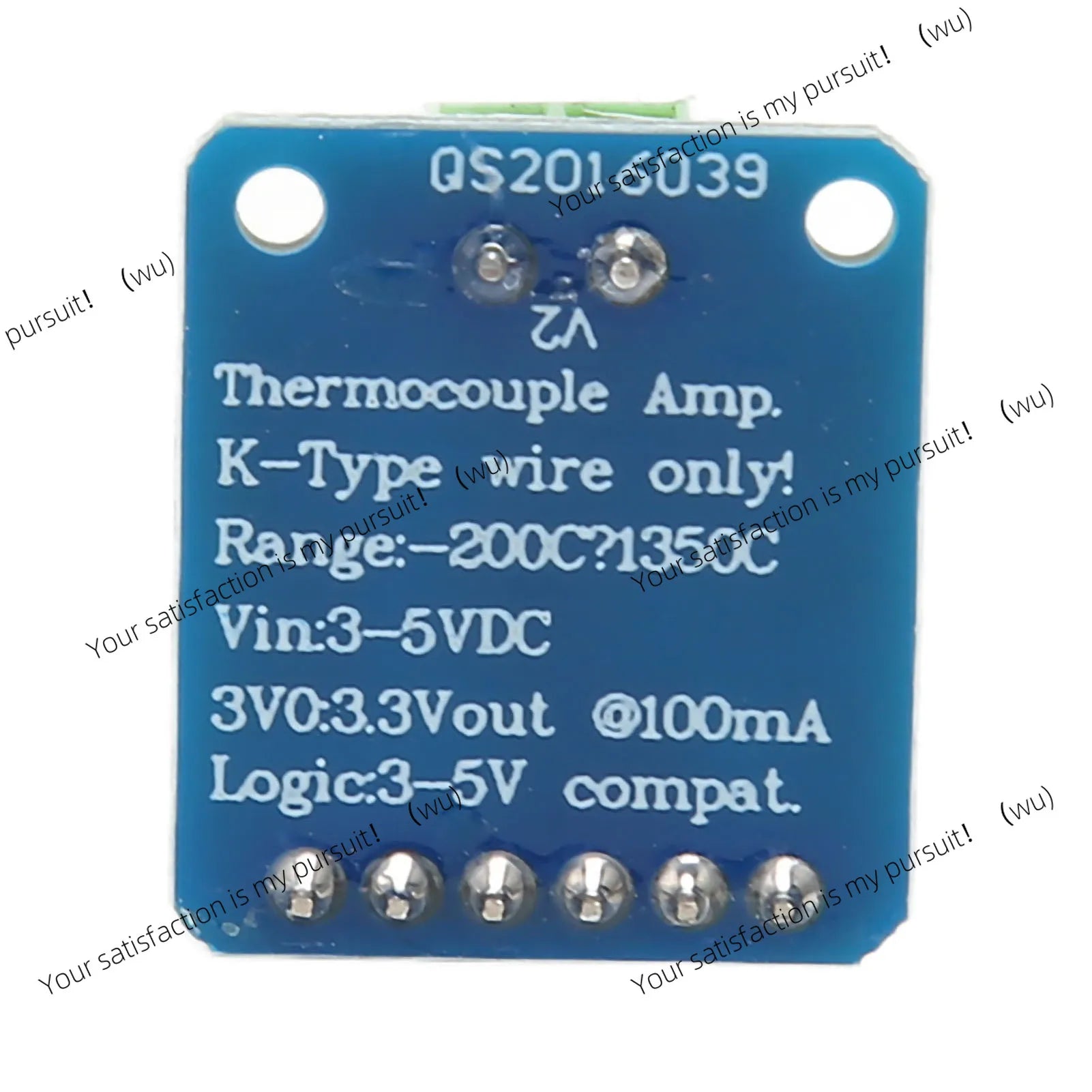 MAX31855 Module 3V to 5V Input High-Precision SPI Interface Type K Thermocouple Module Wide Measurement Range