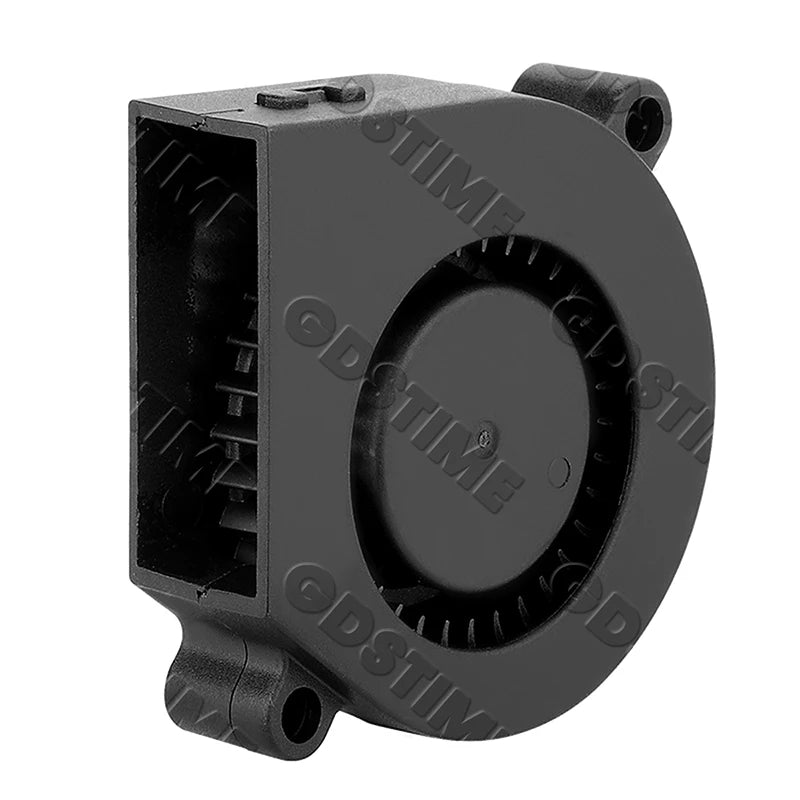 Gdstime Blower 5015 Fan 24V 50x50x15MM Turbo Fan 50MM Dual Ball Brushless Cooler Fan 8500RPM High Speed for 3D Printer Part