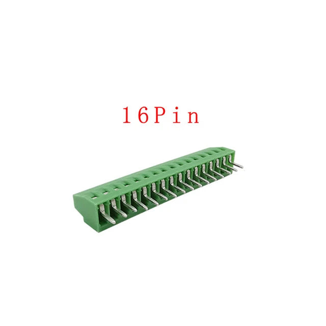 5/10Pcs Mini KF128 2.54mm PCB Screw Terminal Blocks Connector for Wires 2P/3P/4P/5P/6P/7P/8P/9P/10P/12P/16P Terminal KF128-2.54