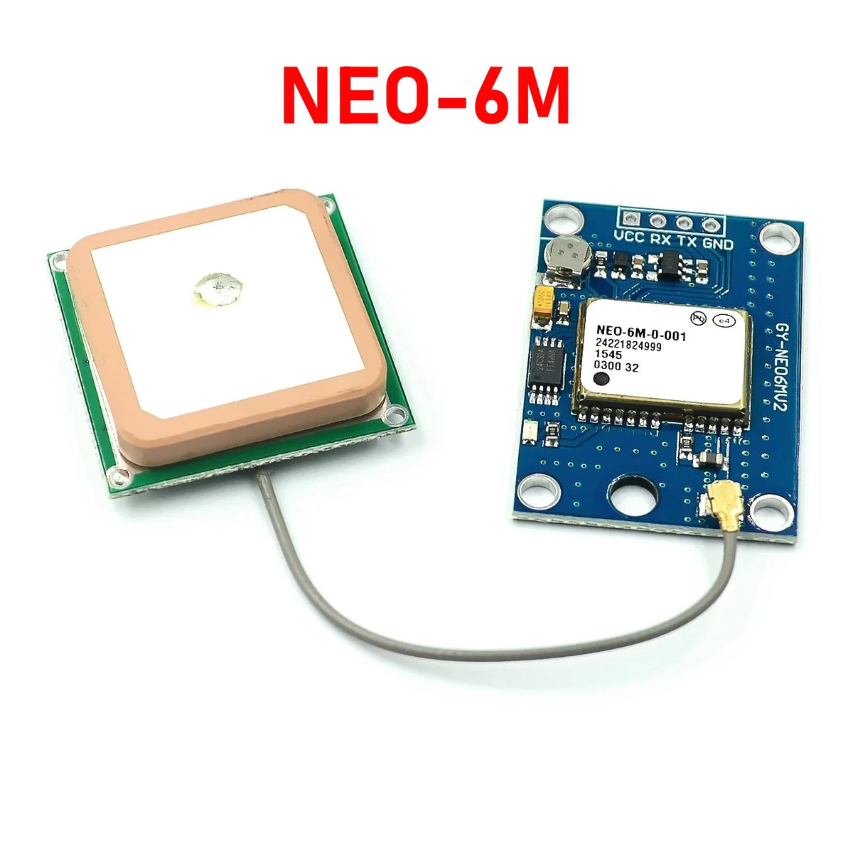 1/4PCS GPS Module Micro USB NEO-6M NEO-7M NEO-8M Satellite Positioning 51 Single-Chip For Arduino STM32 Routines With Antenna