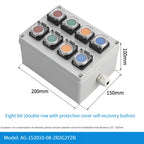 NEW high-quality Switch with arrow button control box self start button water tank electrical industrial emergency stop switch