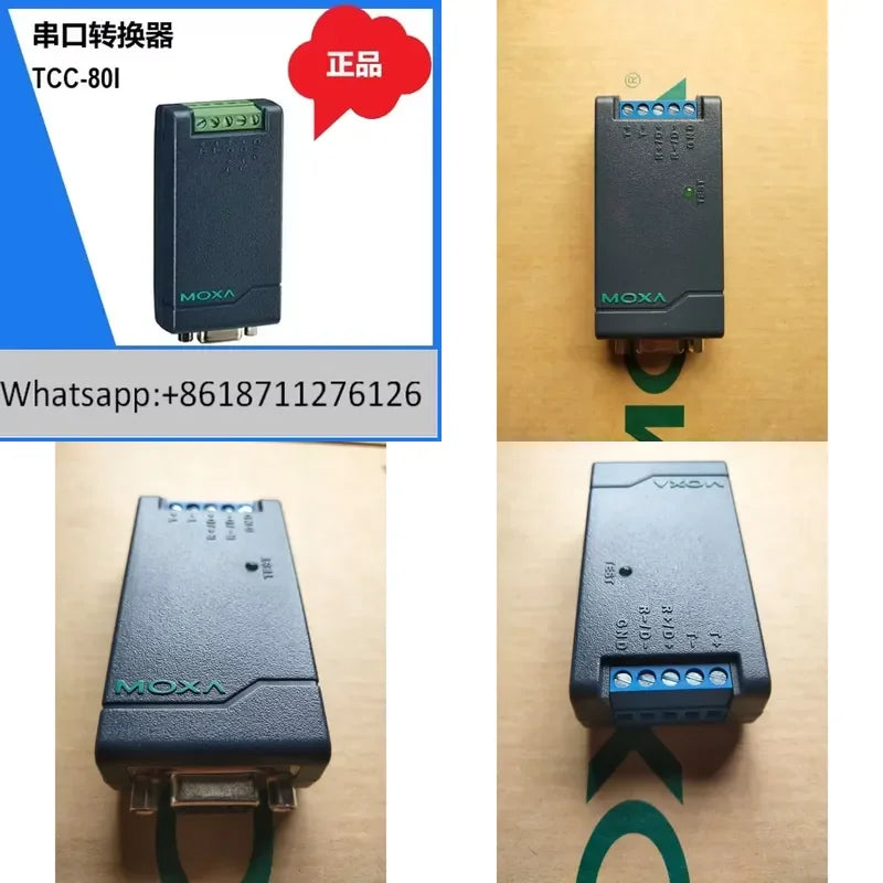 1pcs New Original MOXA TCC-80I RS-232 to RS-485/422 Interface Converter with Photoelectric Isolation In Stock