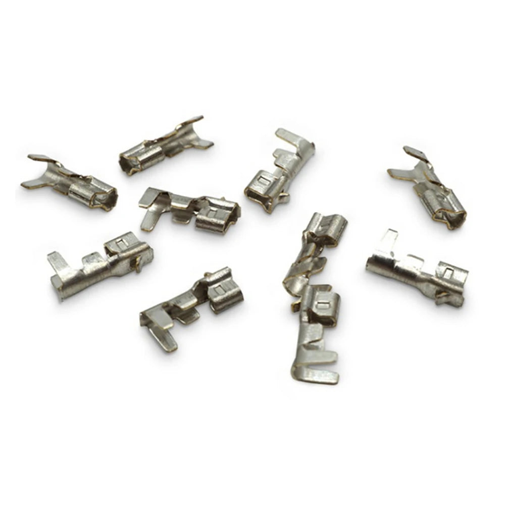 PH 2.0 & XH 2.54 Female Crimp Terminals - Metal Connector Pins, Compatible with PH 2.0mm / XH 2.54mm Pitch Female Socket Housing