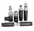 M8 Sensor 3/4/5 Pin Waterproof Aviation Connector Male Female Plug Screw Thread Sensor Cable Joint Industrial Connector IP67