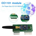 For Flipper Zero CC1101 Module Development Board 433MHz Sub-GHz GPIO Antenna for Flipper Zero External devBoard Attachment