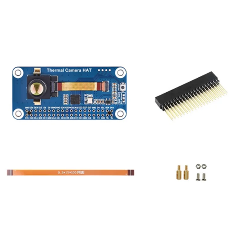 【T07A】Long-Wave IR Thermal Imaging Camera Module For Raspberry Pi IR Camera Long-Wave Camera Module Thermal Camera HAT