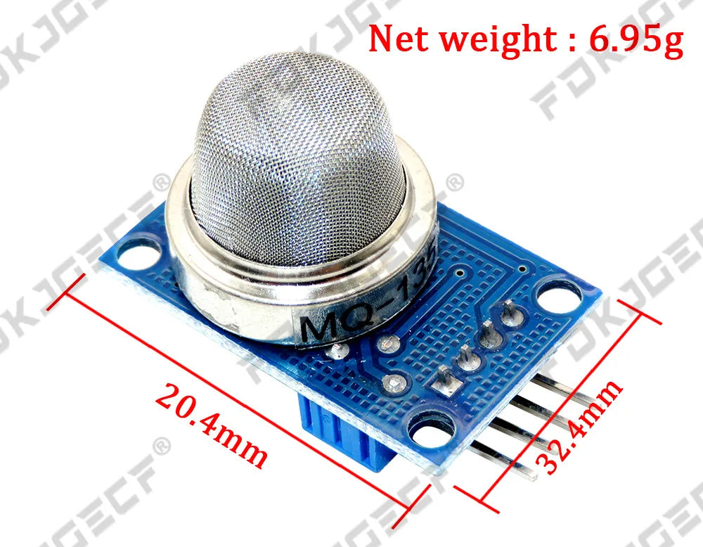 MQ-2 MQ-3 MQ-4 MQ-5 MQ-6 MQ-7 MQ-8 MQ-9 MQ-135 Detection Smoke methane liquefied Gas Sensor Module for Arduino Starter DIY Kit