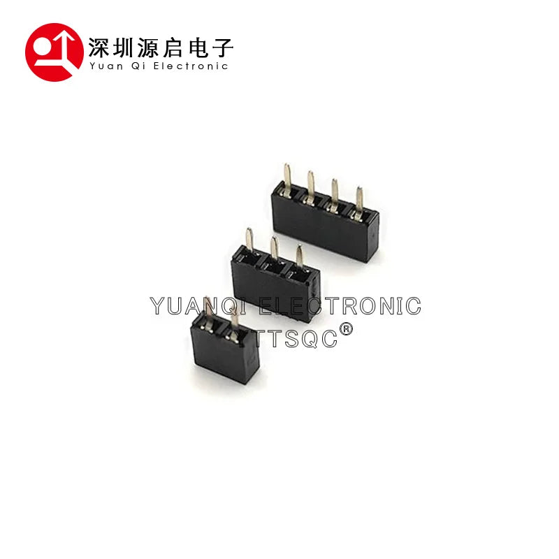 10pcs 2.54mm PH5 Short Profile Single Row Straight 1X2P/5P/6P/10P/15P/40P Rohs Goldplated PCB Female Pin Header Socket Connector