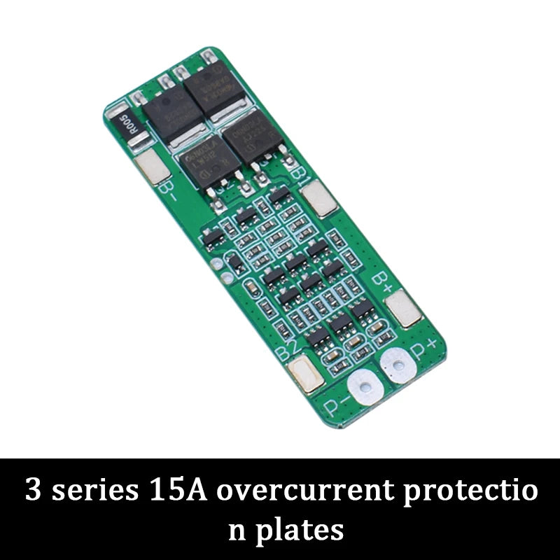 LIZAO 3S 4S BMS 20A 40A 60A 18650 Li-ion Battery Protection Board 11.1V-16.8V Enhanced Balance Charger Module