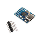 Cp2102 Type-c Usb To Uart Ttl Module 6pin Serial Converter Downloader Uart