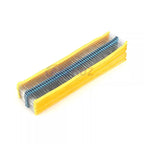 50PCS 1/2W 0.5W 1R - 1M Metal Film Resistor 1% 2R 10R 22R 47R 100R 330R 2k 1K 4.7K 10K 100K 4.7 51 47 62 75 100 120 510 Ohm K Ω