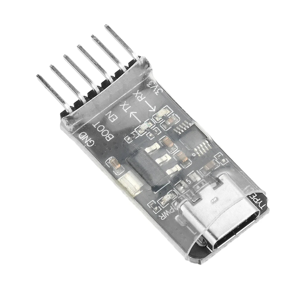USB to Serial TTL Module Type-C ESP32 ESP8266 Auto The programmer Downloader USB Serial Converter Chip Programming Tool