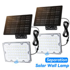 Super Bright 184 LED Solar Light Outdoor Motion Sensor Solar Wall Light IP65 Waterproof 3 Working Modes Solar Floodlight