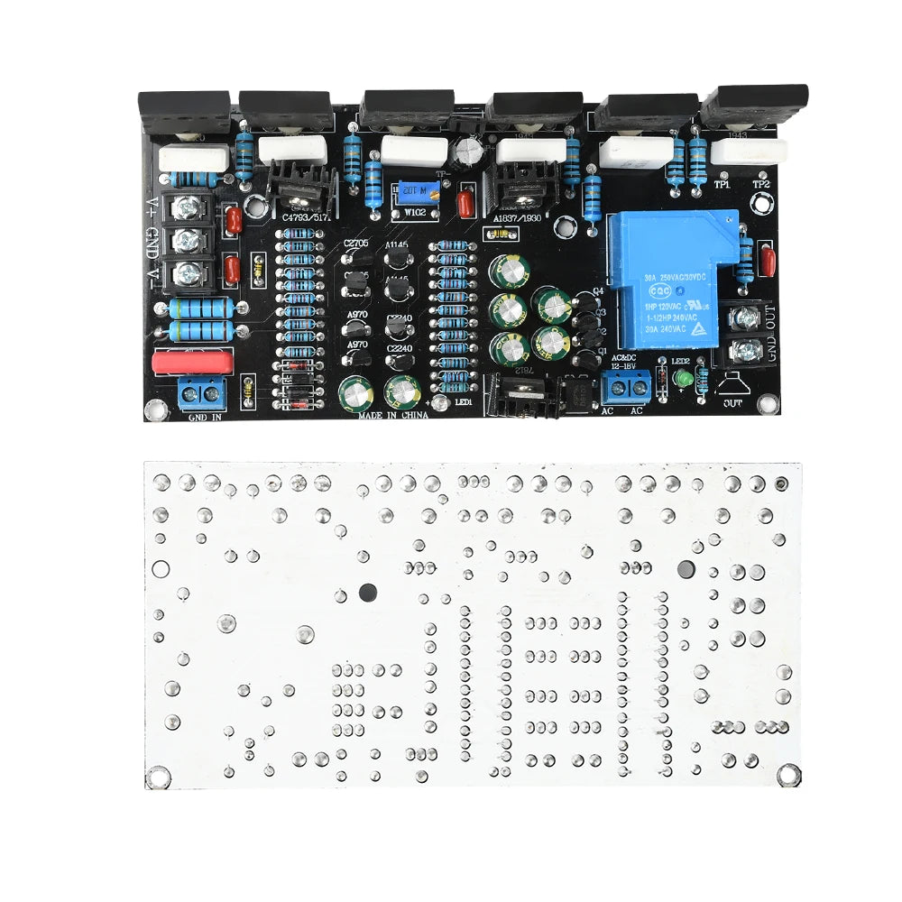 300W Mono Power Amplifier Board 1943+5200 Hifi High-Power Audio Amplifier Board With Speaker Protection