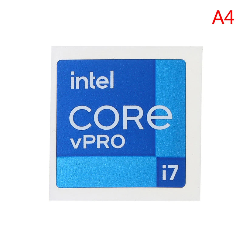 5PCS1.8*1.8cm DIY Original 11 Generation Evo Certification Label Core I9 I7 I5 I3 Laptop Desktop Cpu Sticker