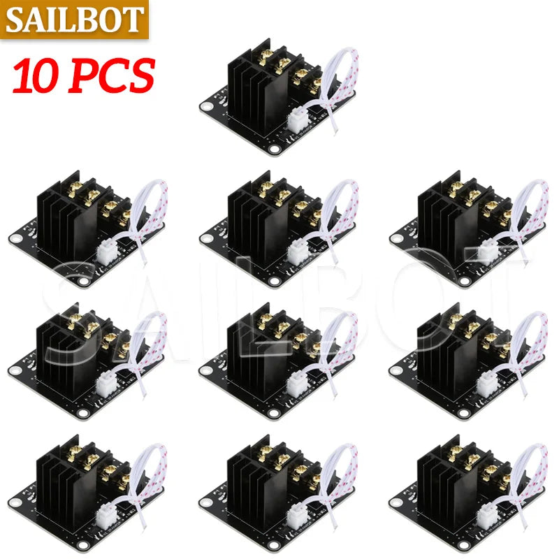 3D Printer Hot Bed Power Expansion Board Heating Controller MOSFET High Current Load Module 25A 30A 12or24V for 3D Printer Parts