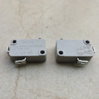 KW7-0 Momentary Microswitch Micro Switches for Microwave Oven Game Machine Electric Cookers 16A 125VAC/250VAC 1NO 2Pins, 4-Pack