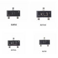 100pcs/lot BAT54C  BAT54A BAV99 BAW56 KL3 KL2 A7 A1 SOT-23 SMD Schottky Diode Rectifier