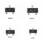 100pcs/lot BAT54C  BAT54A BAV99 BAW56 KL3 KL2 A7 A1 SOT-23 SMD Schottky Diode Rectifier