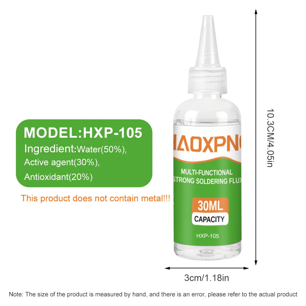 Liquid Flux/No Cleaning Required/Liquid Flux for Soldering/SMD/BGA/IC/PCB Repair