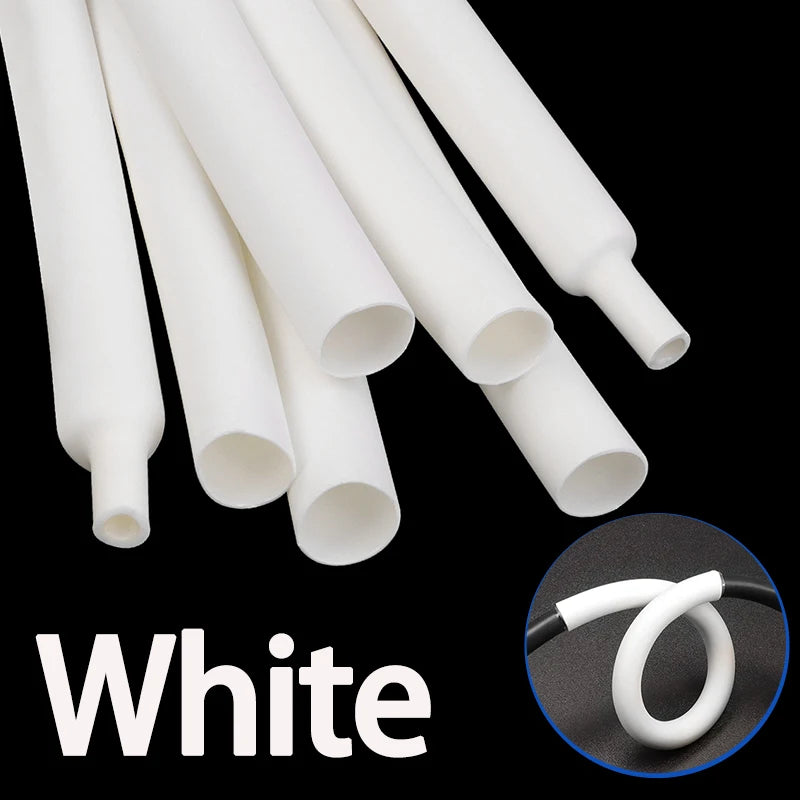 2M 3:1 Heat Shrink Tube With Glue 1.6mm-50mm Multicolor Dual Wall Adhesive Lined Polyolefin Shrinkin ﻿Wrap Cable Protect Sleeve