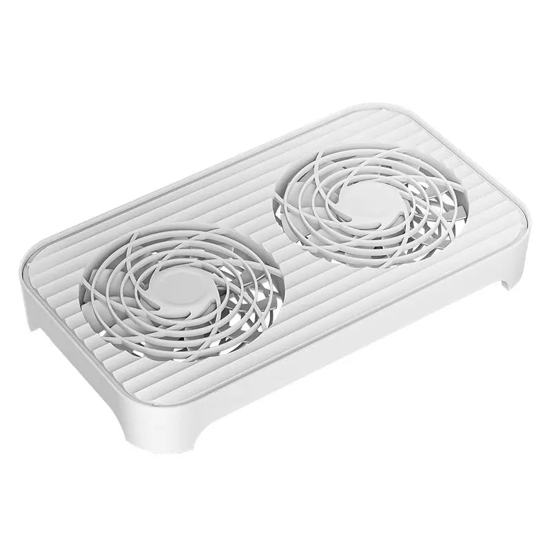 Zezzio Z-X4 Router Radiator USB Powered Router Cooling Router Cooler Base Ptical Cat Set-top Dual 14CM Fan Host Bracket